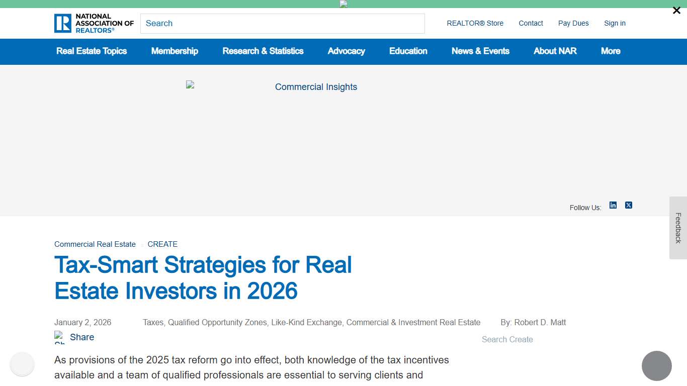 Tax-Smart Strategies for Real Estate Investors in 2026